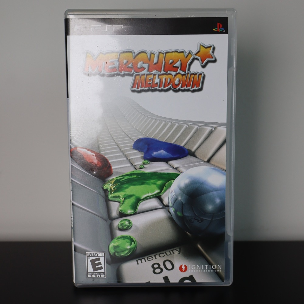 Mercury‎ Meltdown (Sony PSP, 2006) Tested and Working